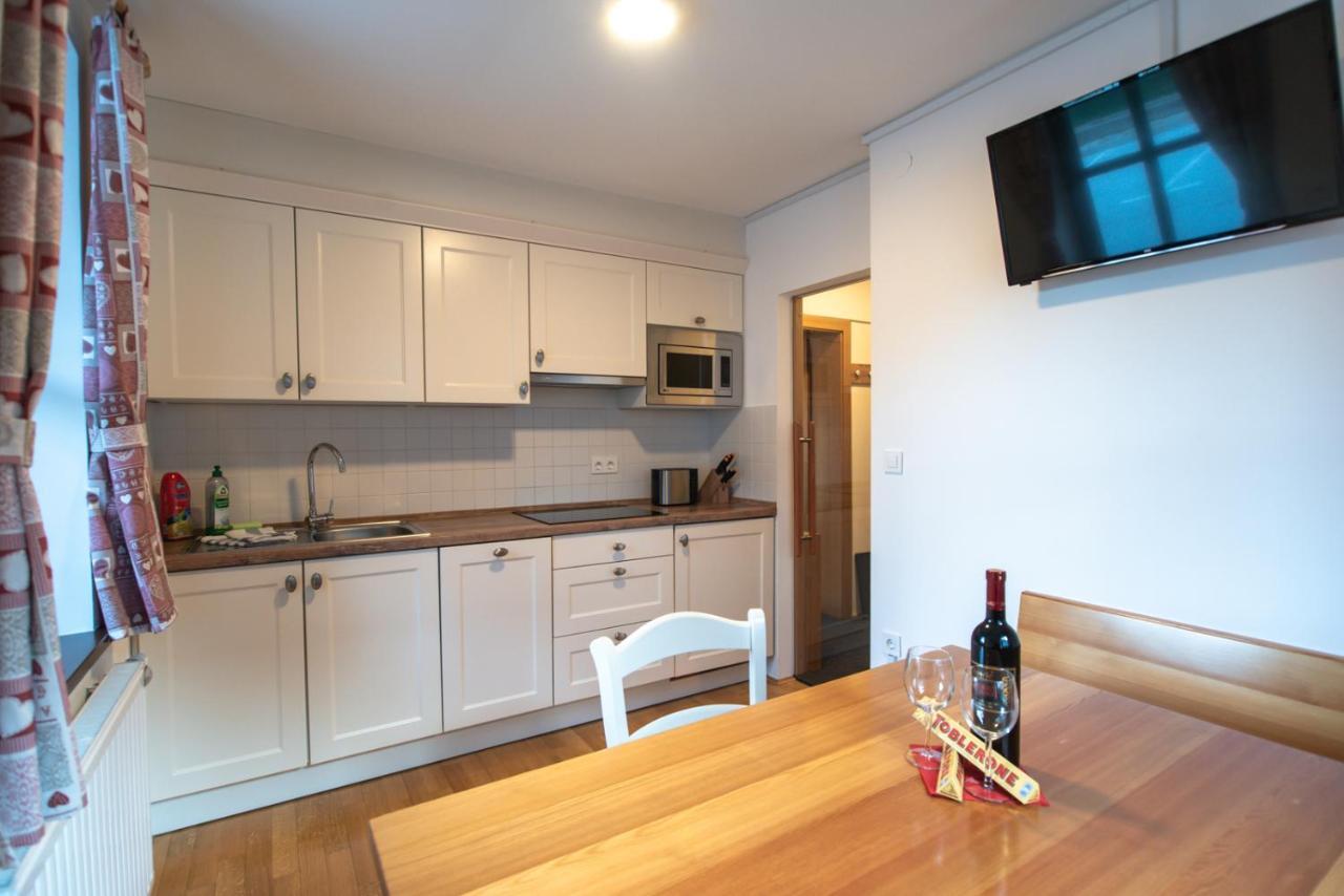 Pritlicni Apartma Hribovc Z Atrijem Kranjska Gora Dış mekan fotoğraf