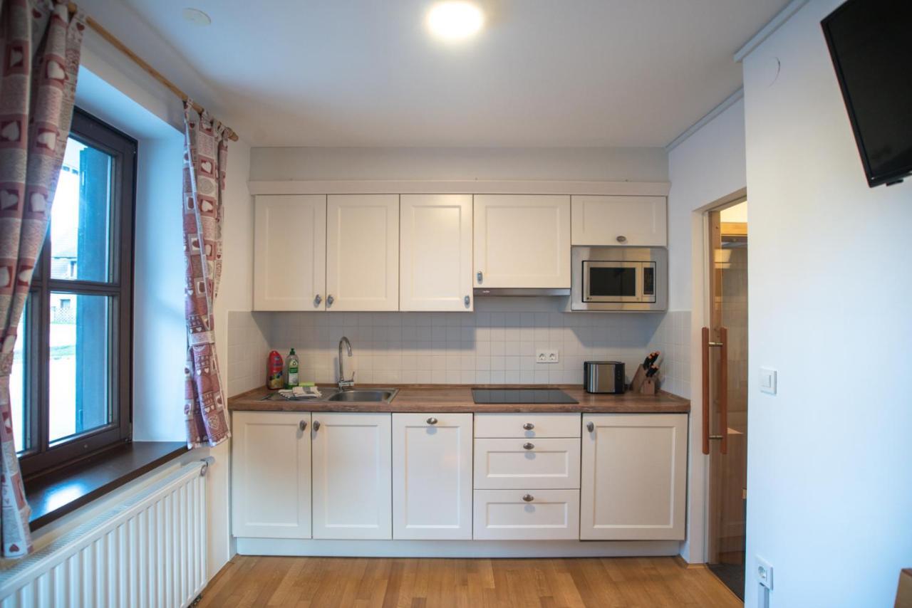 Pritlicni Apartma Hribovc Z Atrijem Kranjska Gora Dış mekan fotoğraf