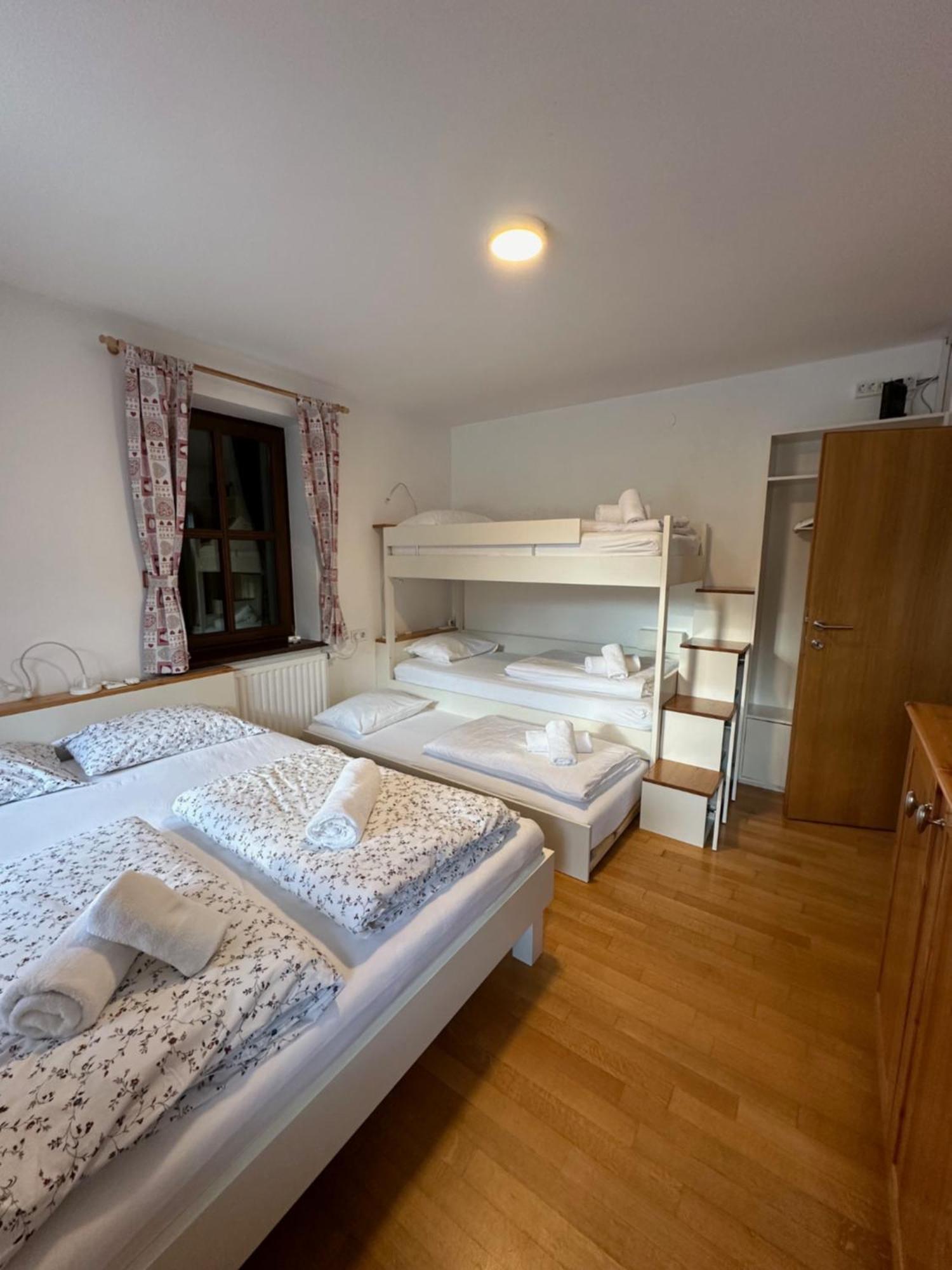 Pritlicni Apartma Hribovc Z Atrijem Kranjska Gora Dış mekan fotoğraf